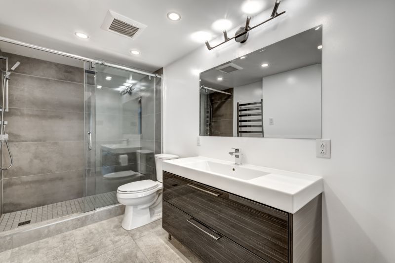 Wide Bathroom View